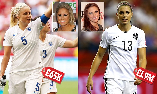 Gaji Pesepak Bola Wanita AS Lebih Tinggi dari Pemain Inggris